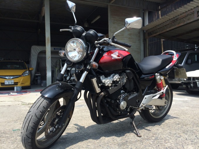 HONDA （ホンダ） CB400  super four の車検